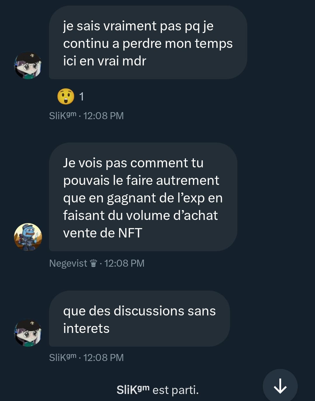 POV : lazy dev left the group