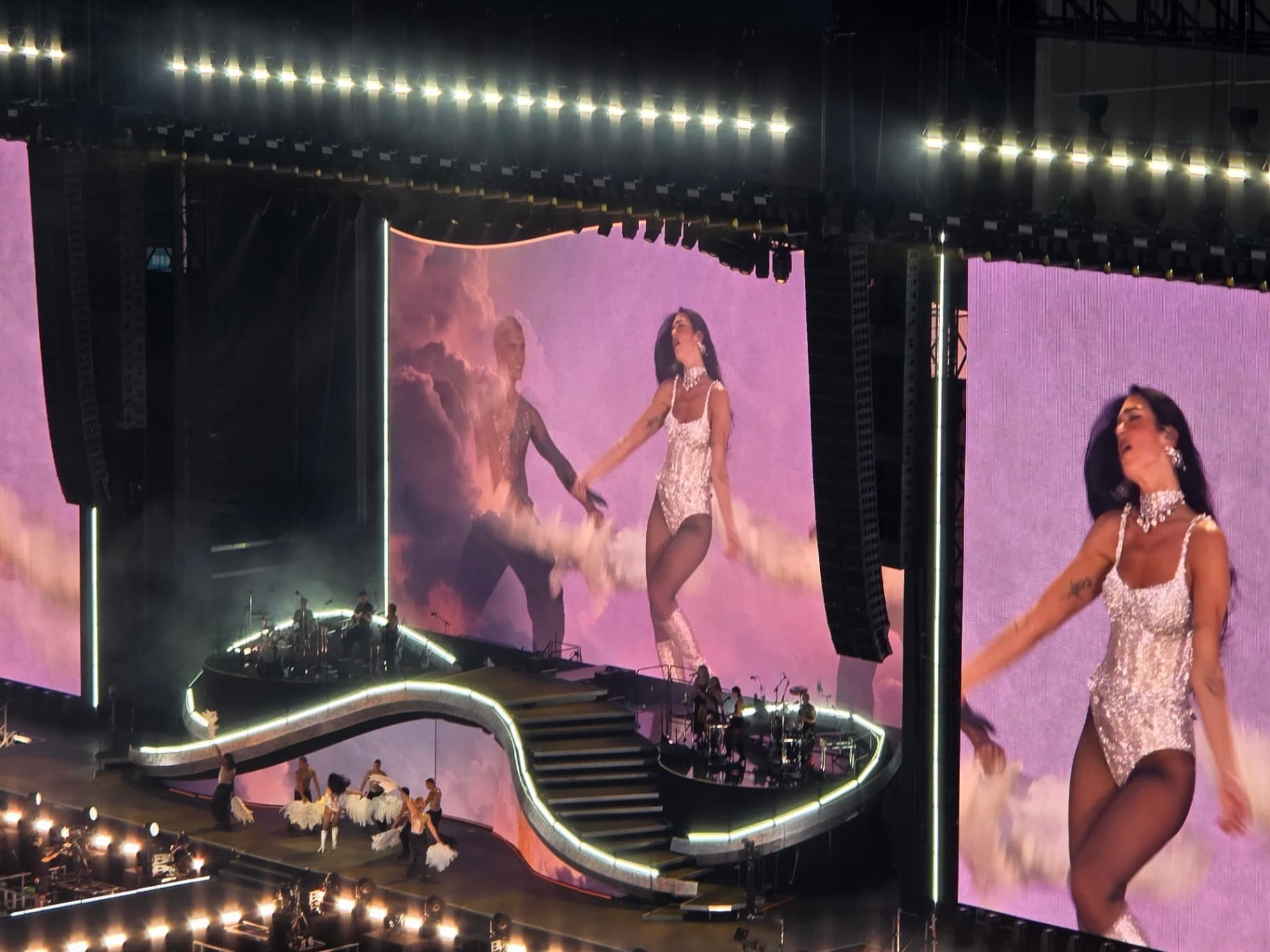 Dua Lipa at Wembley