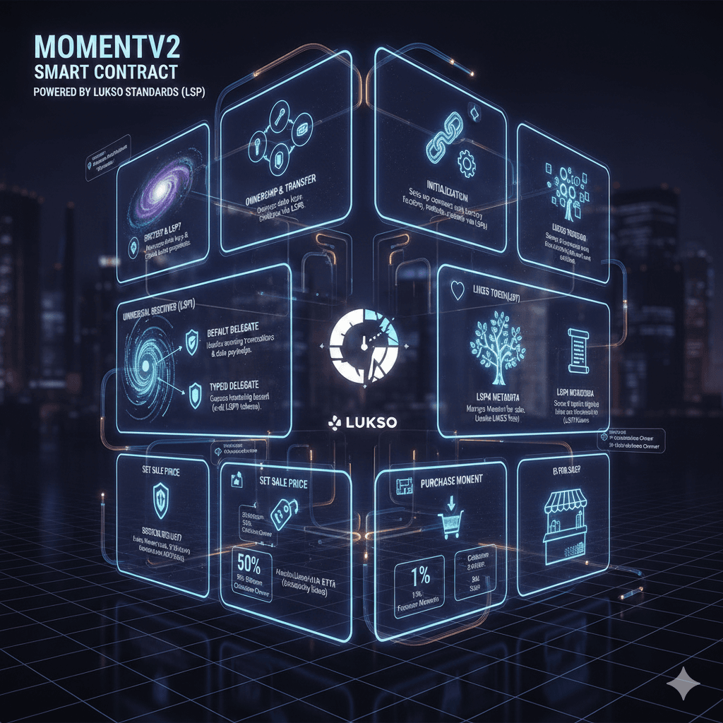 Moments contract visualised