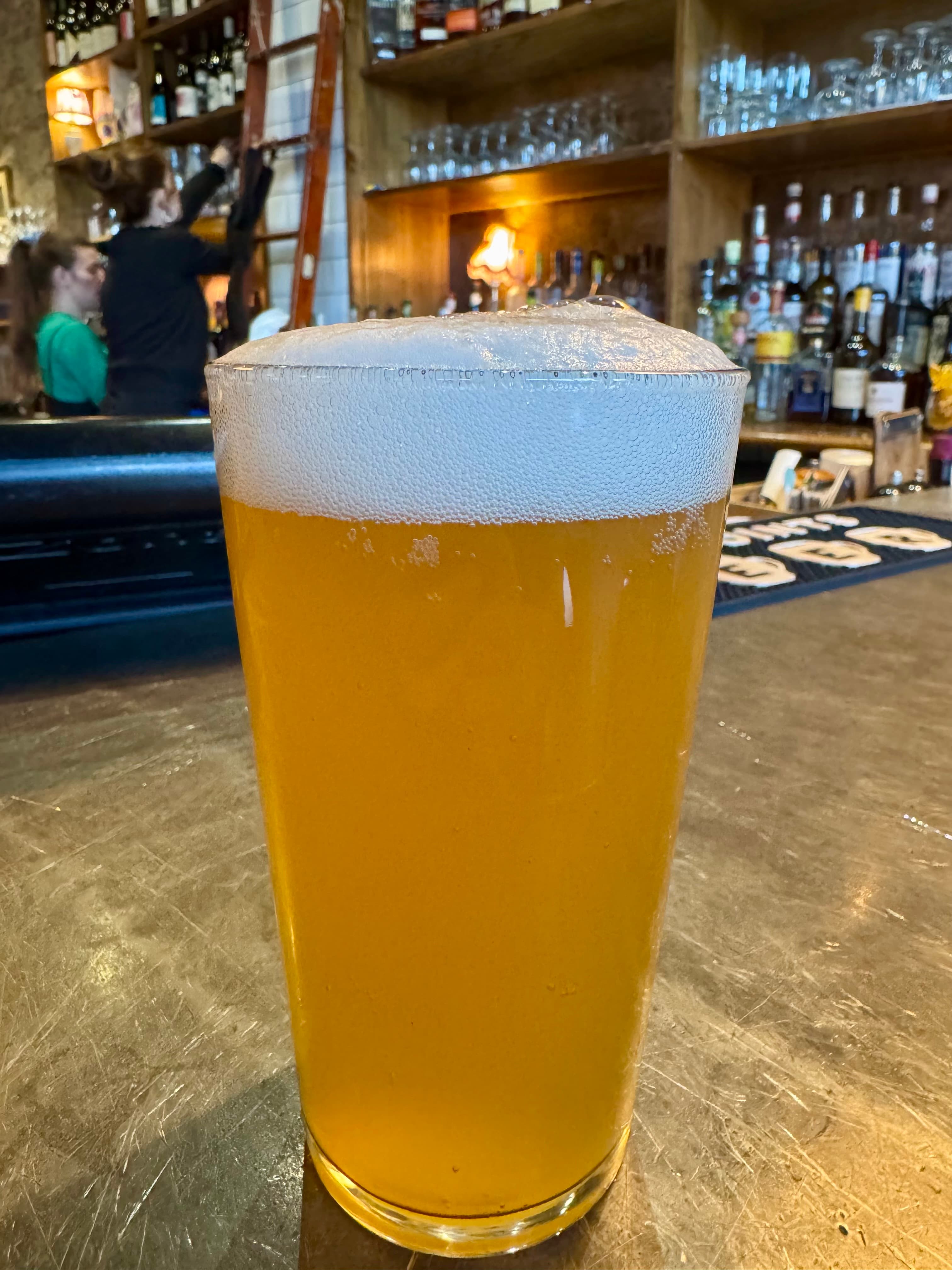 First crisp pint of the year