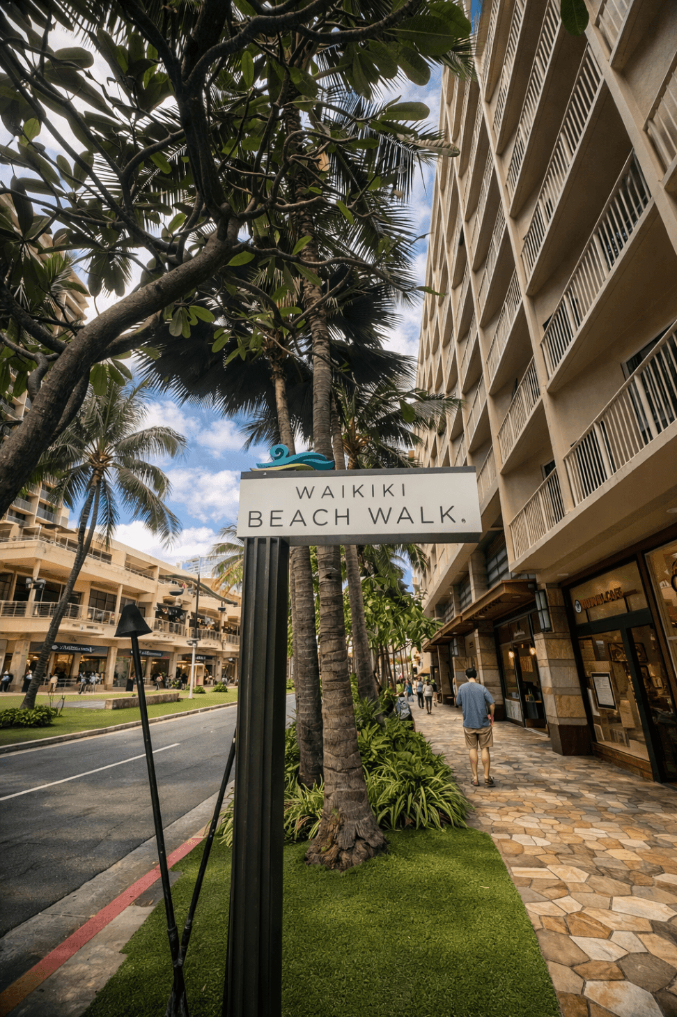 Waikiki Beach Walk.