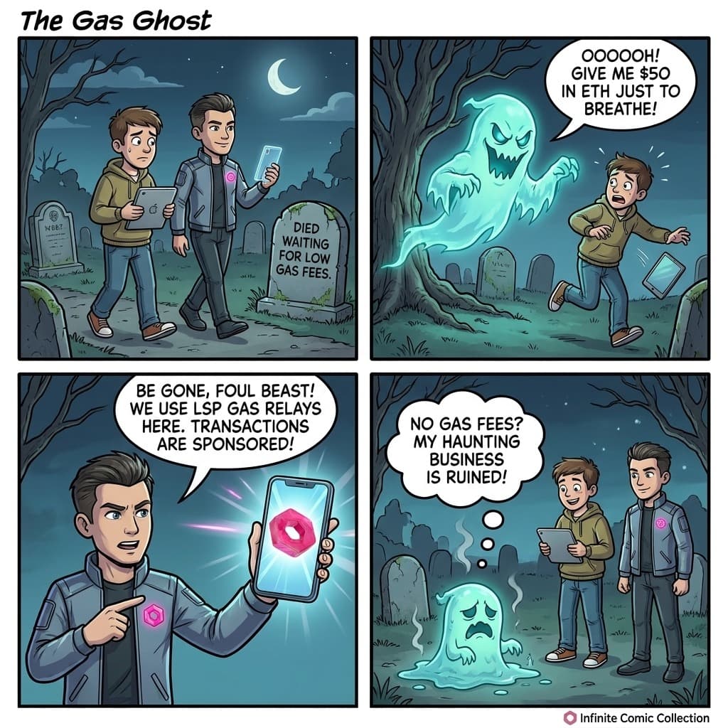 The gas ghost