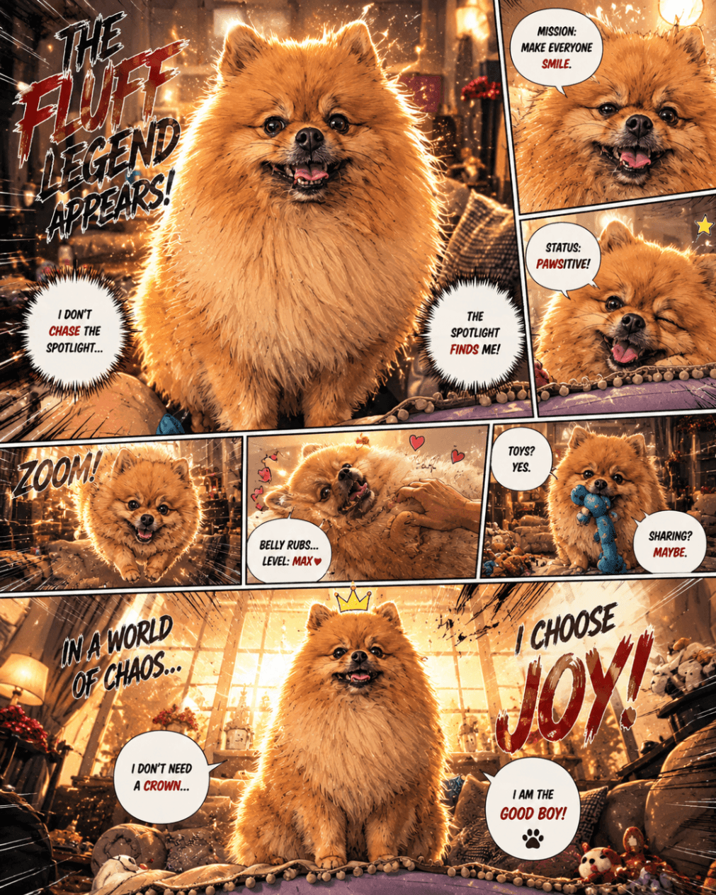 Naya the main puppy character