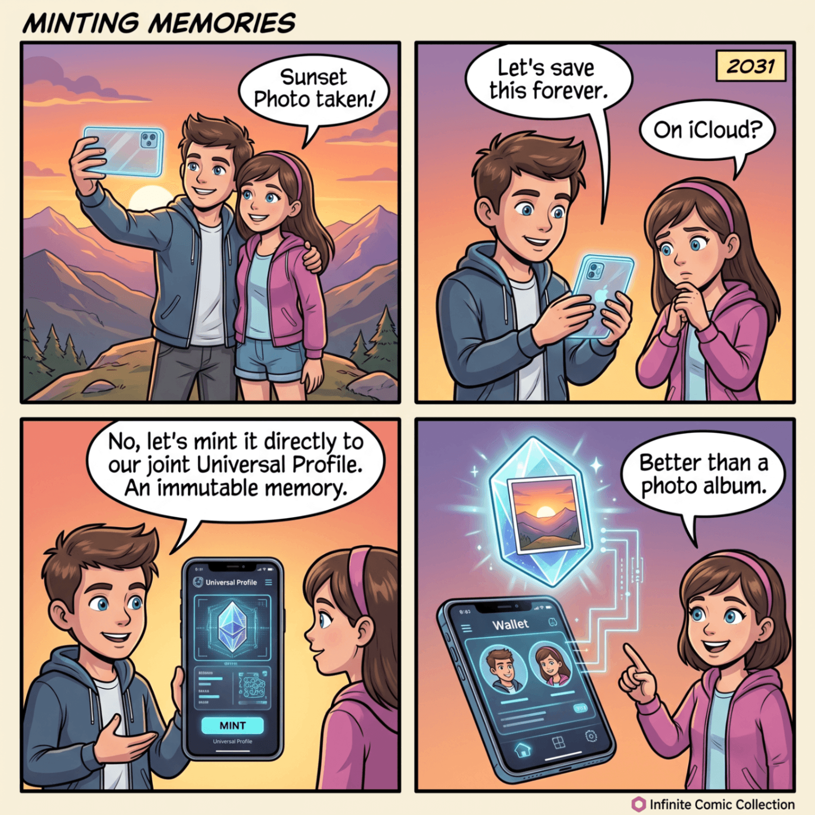 Minting memories