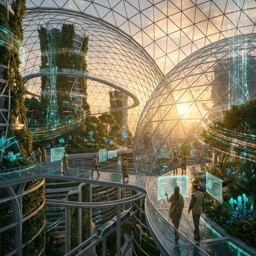 Solarpunk Data Canopy